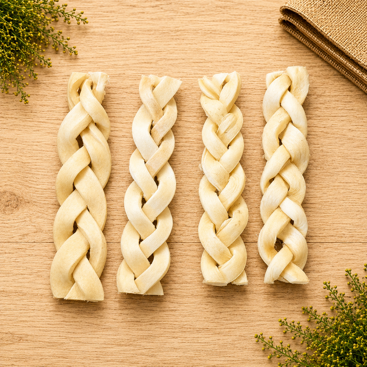 Beef Skin Braid