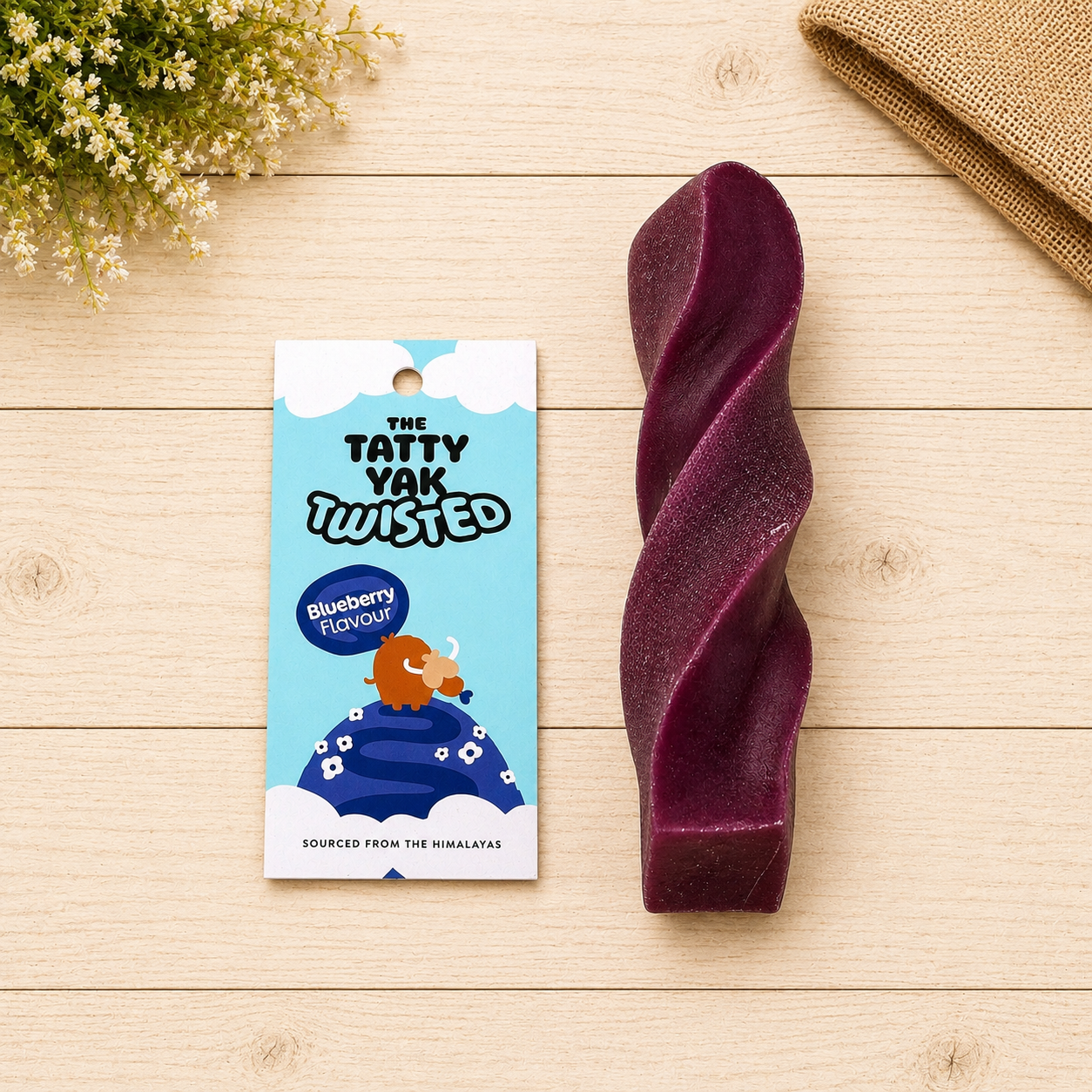 Tatty Yak - Blueberry Twisted Yak Bar