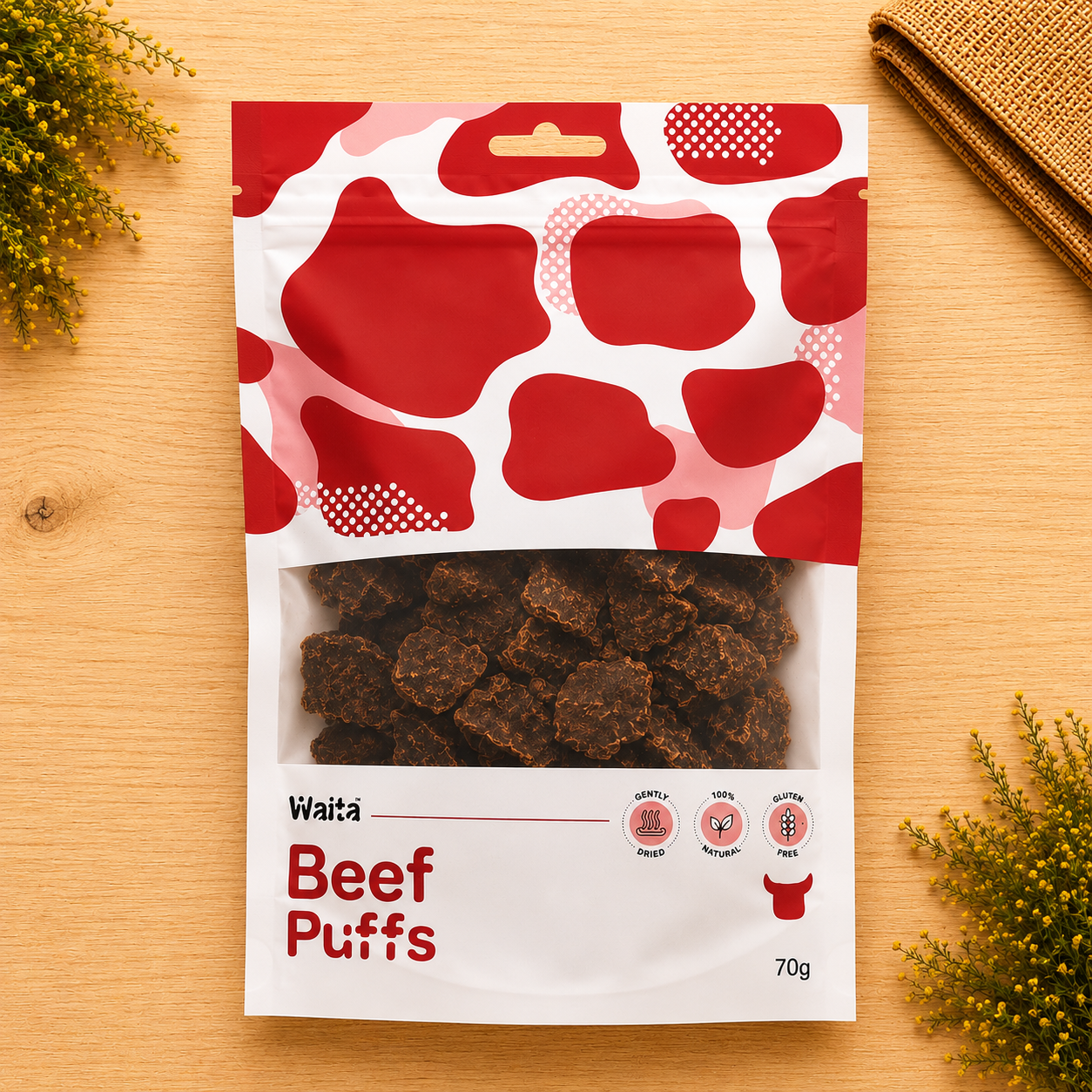 Waita Beef Puffs 70g