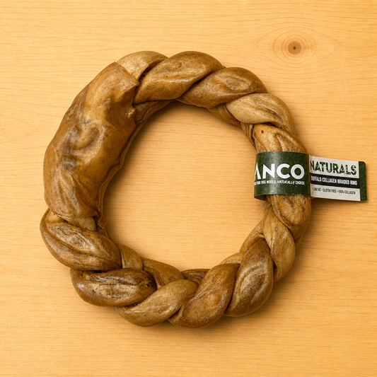 Giant Anco Buffalo Collagen Braid Ring.