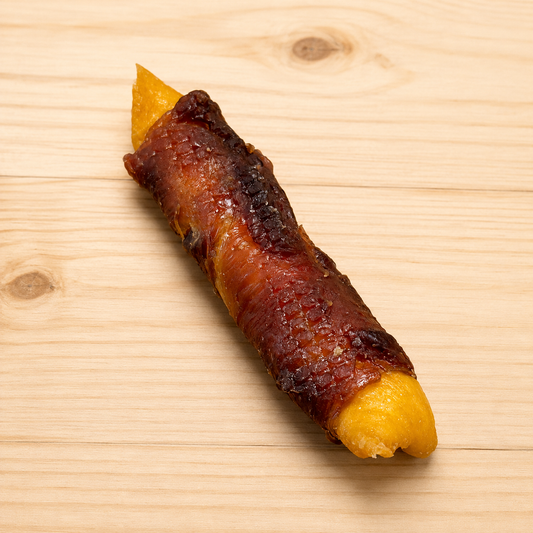 Duck wrapped Mango