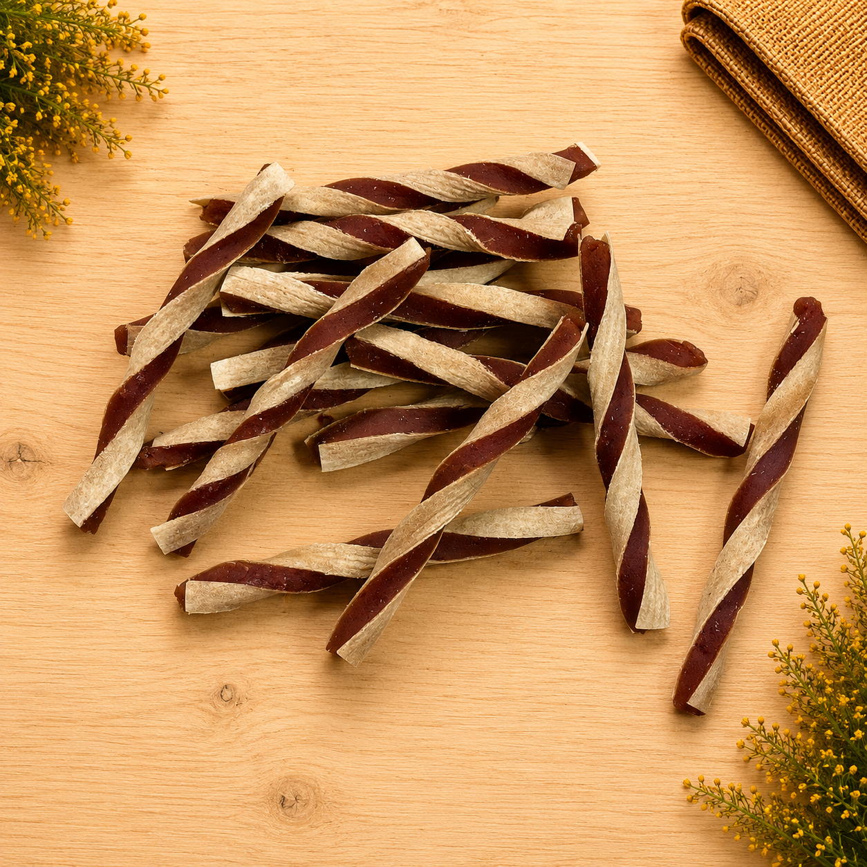 Duck & Cod Twists.