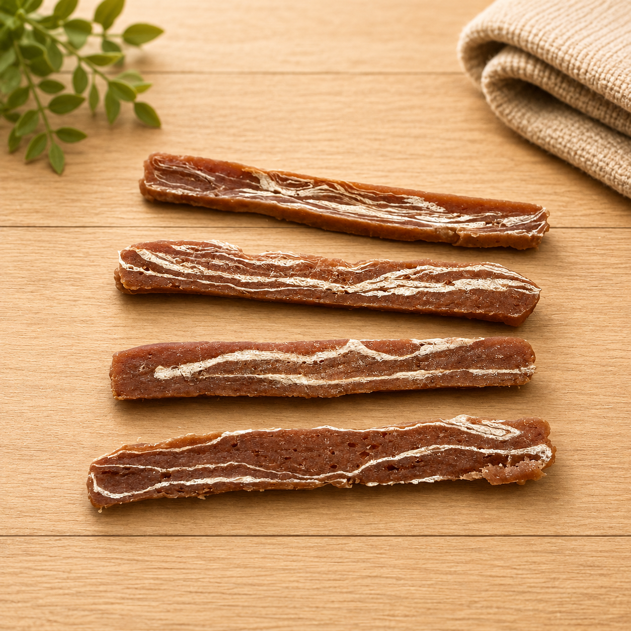 Salmon Marbled Strips