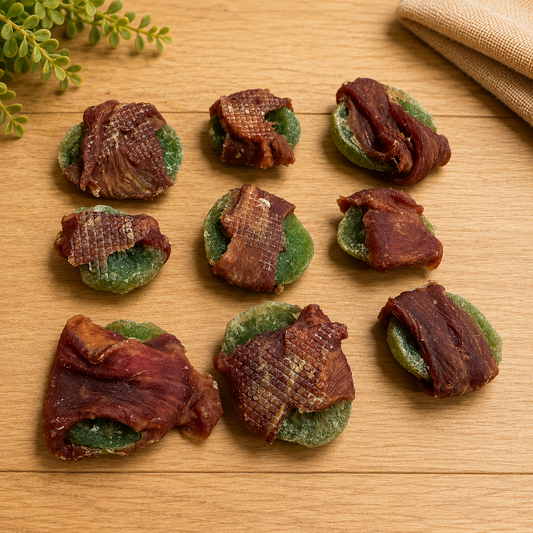 Duck Wrapped Kiwi