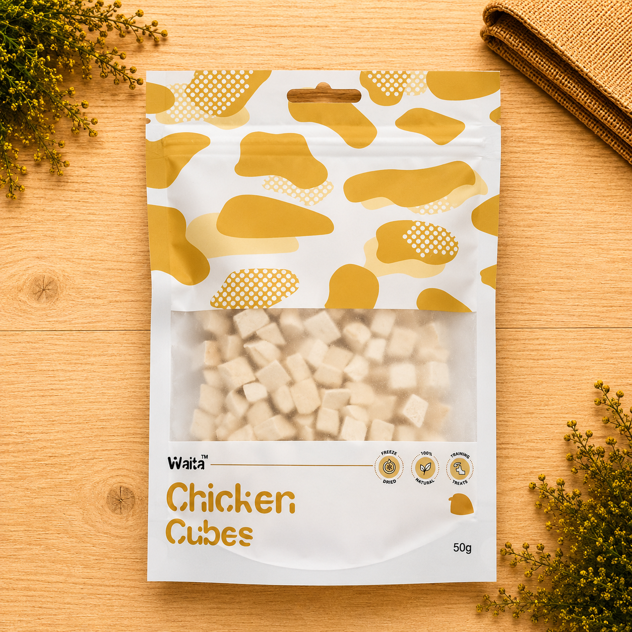 Waita Chicken Cubes 50g